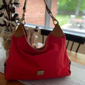 Dooney and Bourke red purse